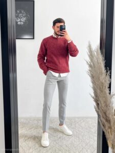 Shirts + Sweaters + Trousers