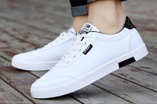 A white men's sneaker