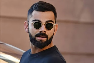 Virat kohli's short length hairstyle, the crew cut.