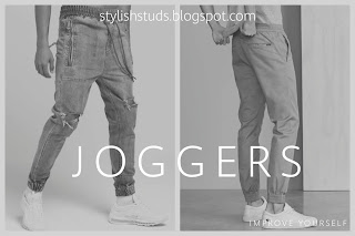 Men wearing a jogger pant