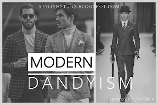 A group of man wearing dress in Modern dandy style