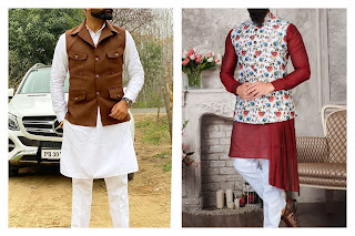 Styling a kurta pajama with vests