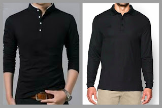 Standard fit and slim fit type polo t-shirts.