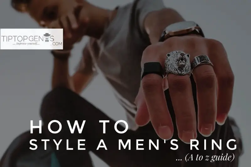 Mens on sale ring types