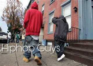Two hio hop guys wearing a sagging pant
