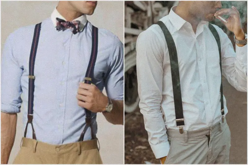 How to style suspenders, men | Along with outfit ideas. - TiptopGents