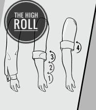Steps of high roll method of rolling sleeves.