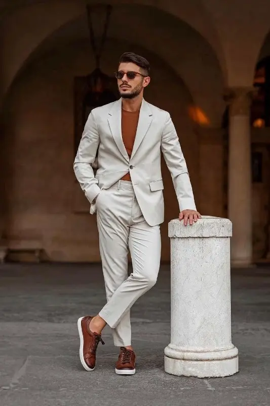 Grey colour and it's shades coat pant