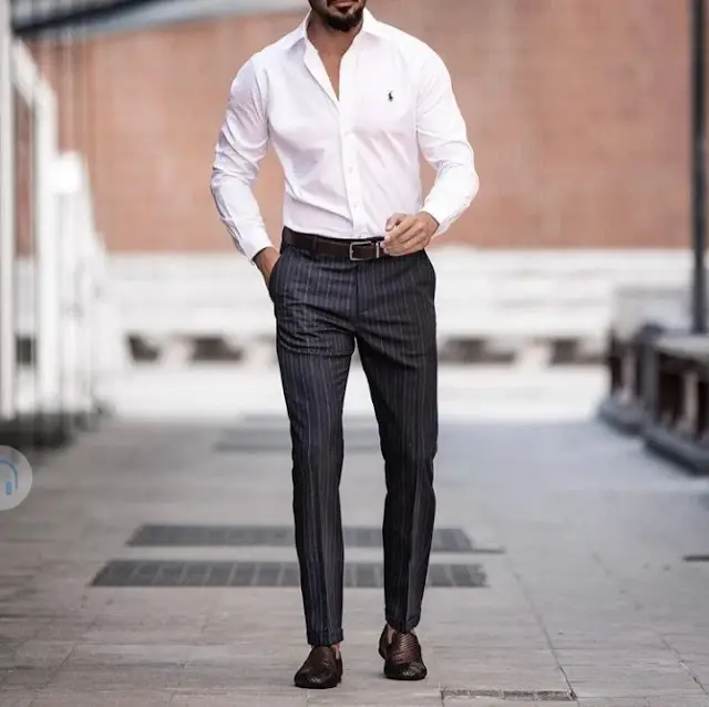 Buy WES Formals by Westside Blue SelfPatterned Slim Fit Shirt for Men  Online  Tata CLiQ