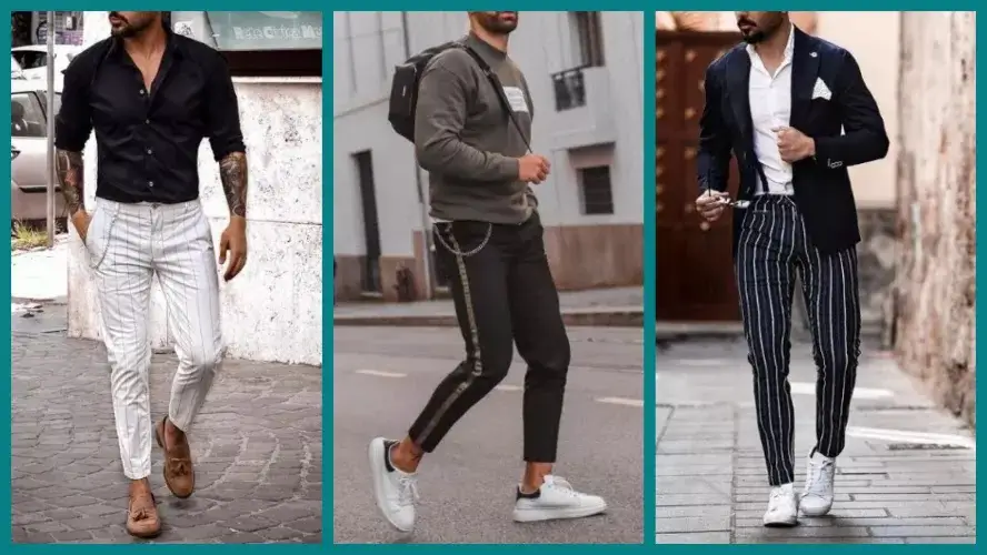 How to style Stripes Pants, men?
