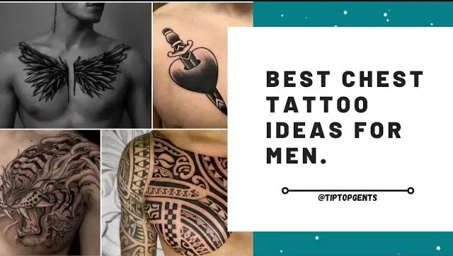 Collection of best chest tattoo for men | Chest Tattoo Ideas Men.