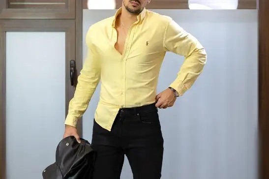 Lemon Yellow Shirt Colour