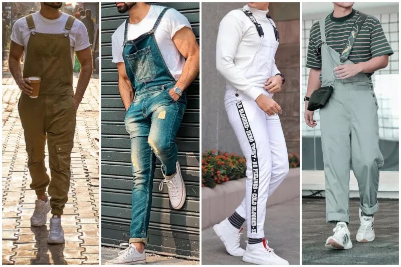 Men's dungarees/overalls Style.