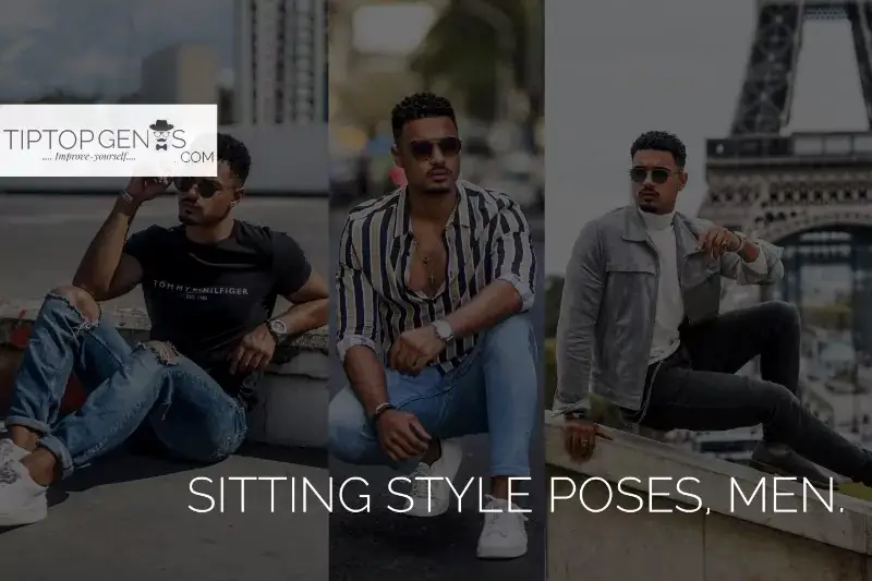 Sitting Style Pose Ideas For Men.