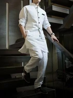 Kurta-pajama with nehru jacket