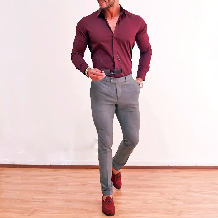 what-color-pants-with-dark-red-shirt-at-rafael-harrington-blog