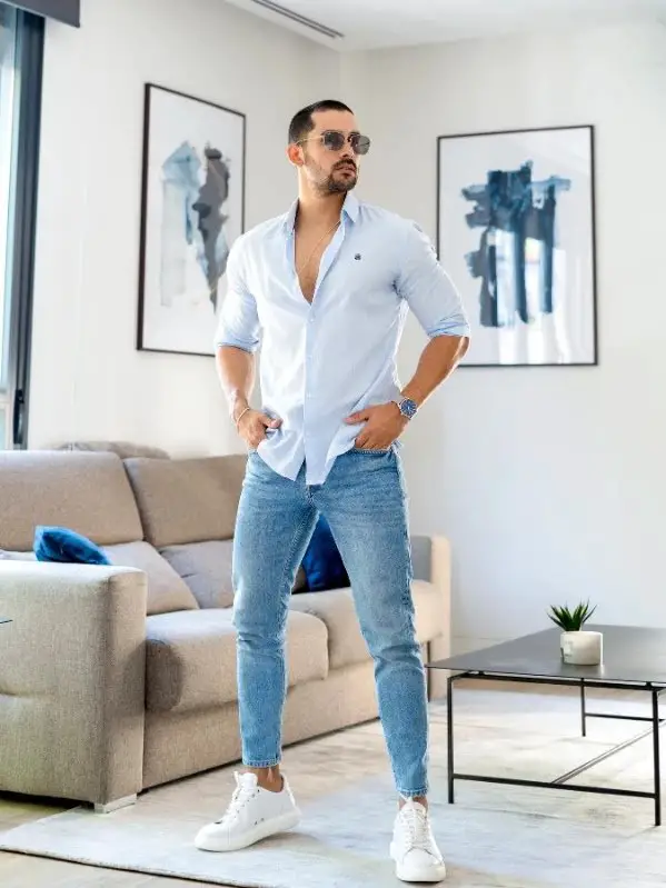 Best Blue Shirt Matching Pants To Buy Now  TopOfStyle Blog
