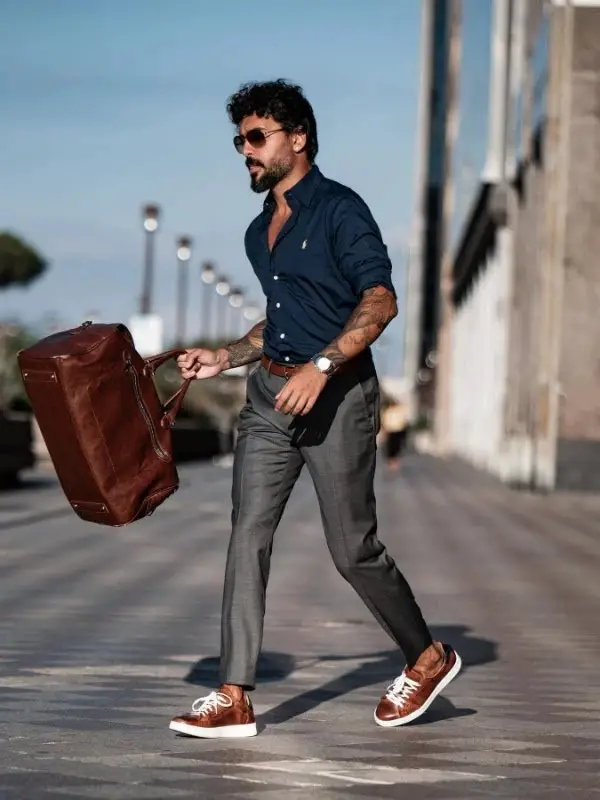 11 Blue Pant Matching Shirts Combinations For Men
