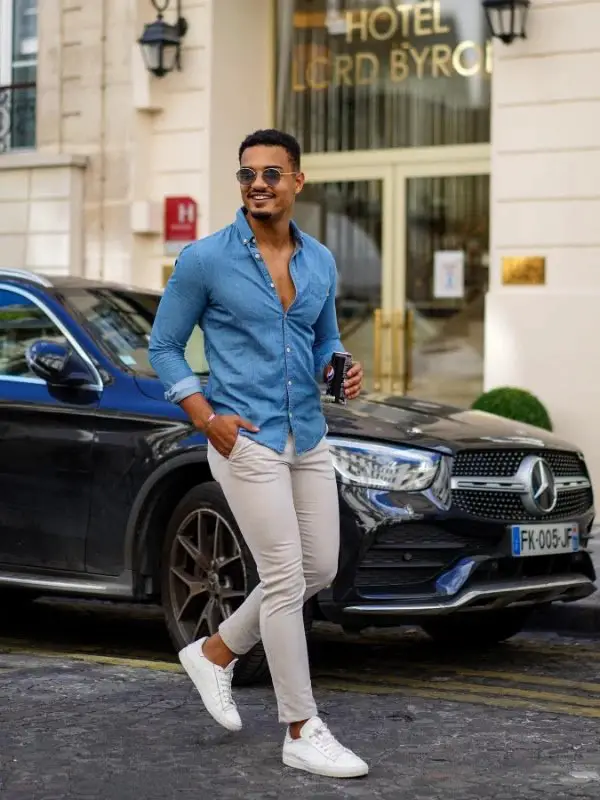 Check Shirt With Navy Blue Pant Combination Ideas  Matching Pant Shirt  Men  by Look Stylish  YouTube