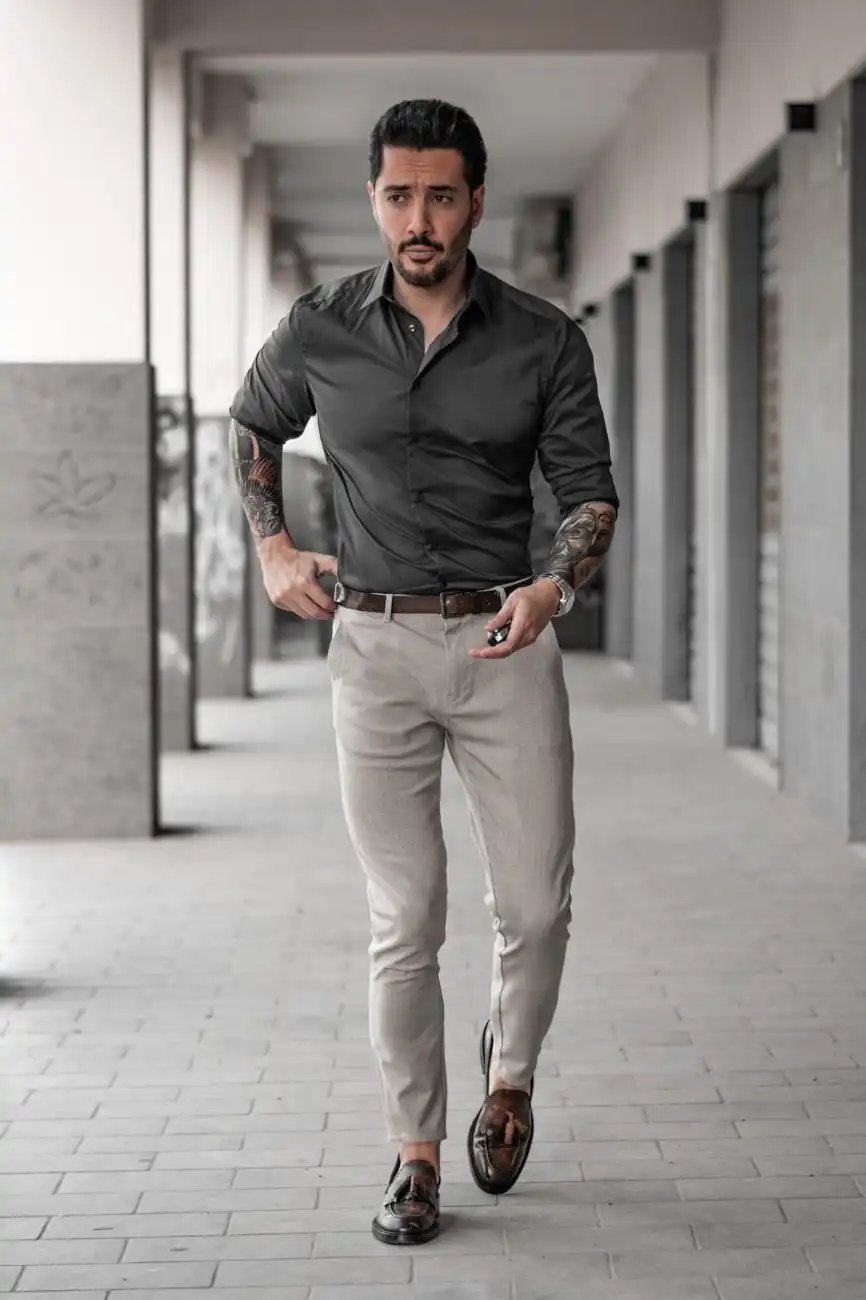What to Wear With Grey Pants  The Trend Spotter