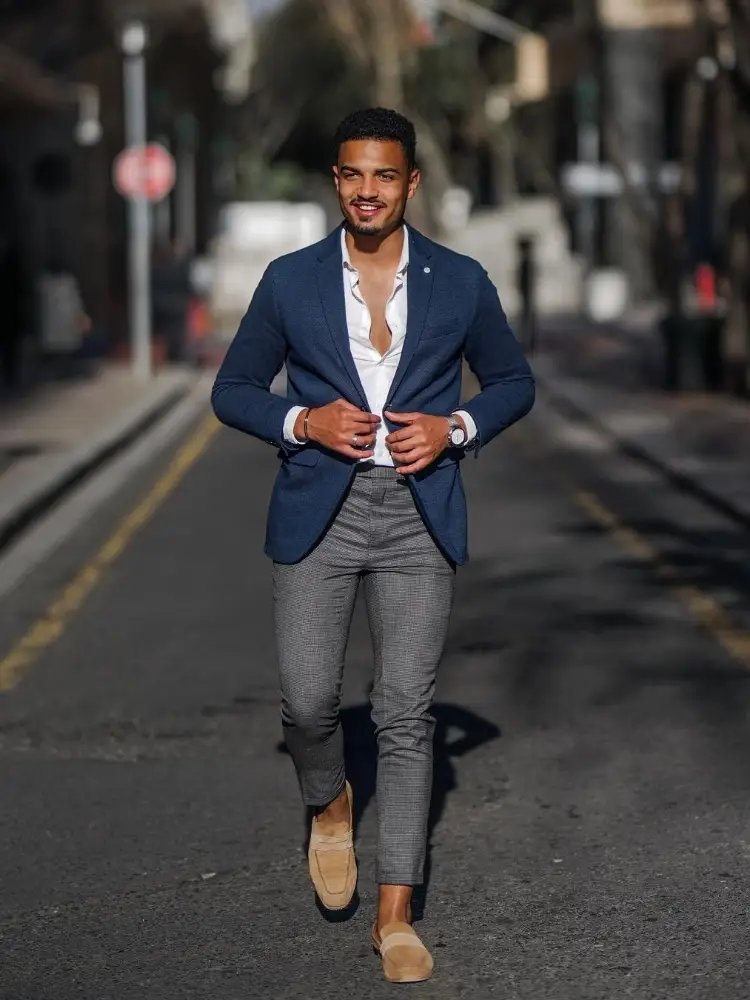 5 Ways To Wear A Navy Blazer  Style Tips For Men  Peter England Blogs
