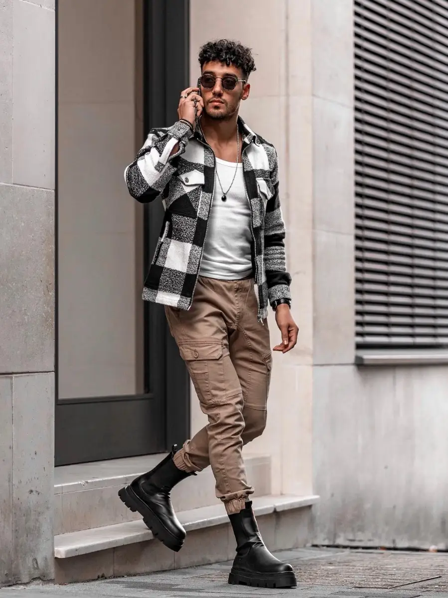 10 Stylish Ways to Wear Cargo Pants | Cargo Pants Outfit Men - TiptopGents