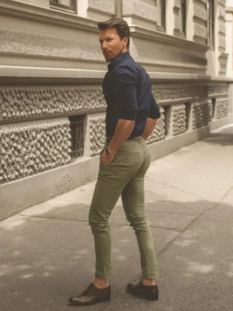 How to Style Olive Green Pants: 14 Outfit Ideas