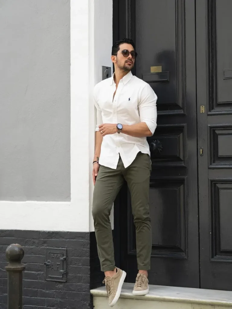 olive green pants black shirt  OFF65 Free Delivery