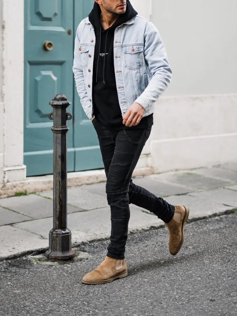 Blue Denim Jacket Outfits For Men (1200+ ideas & outfits) | Lookastic