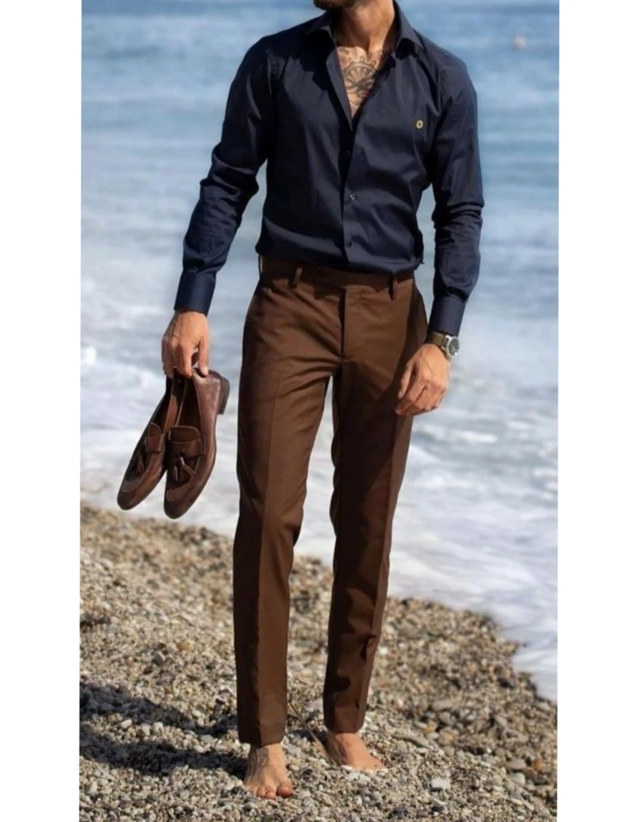What Color Shirt Goes with Brown Pants? | Brown Pant Matching Shirt ...